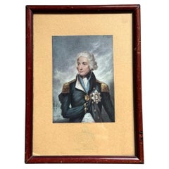 Vintage Baxter Print of Lord Nelson