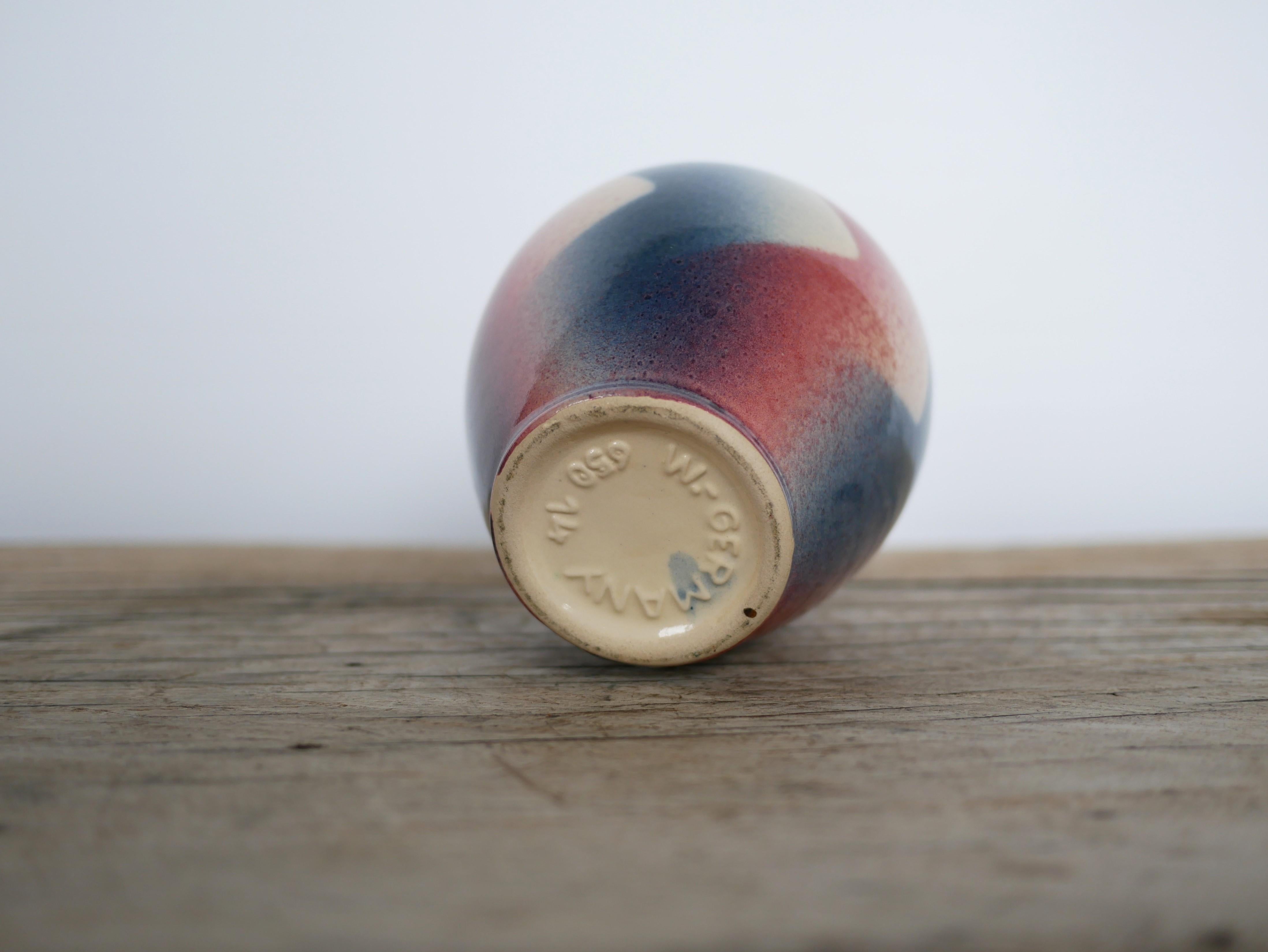 Tedesco Vaso in ceramica Bay Keramik d'epoca, Germania Ovest in vendita