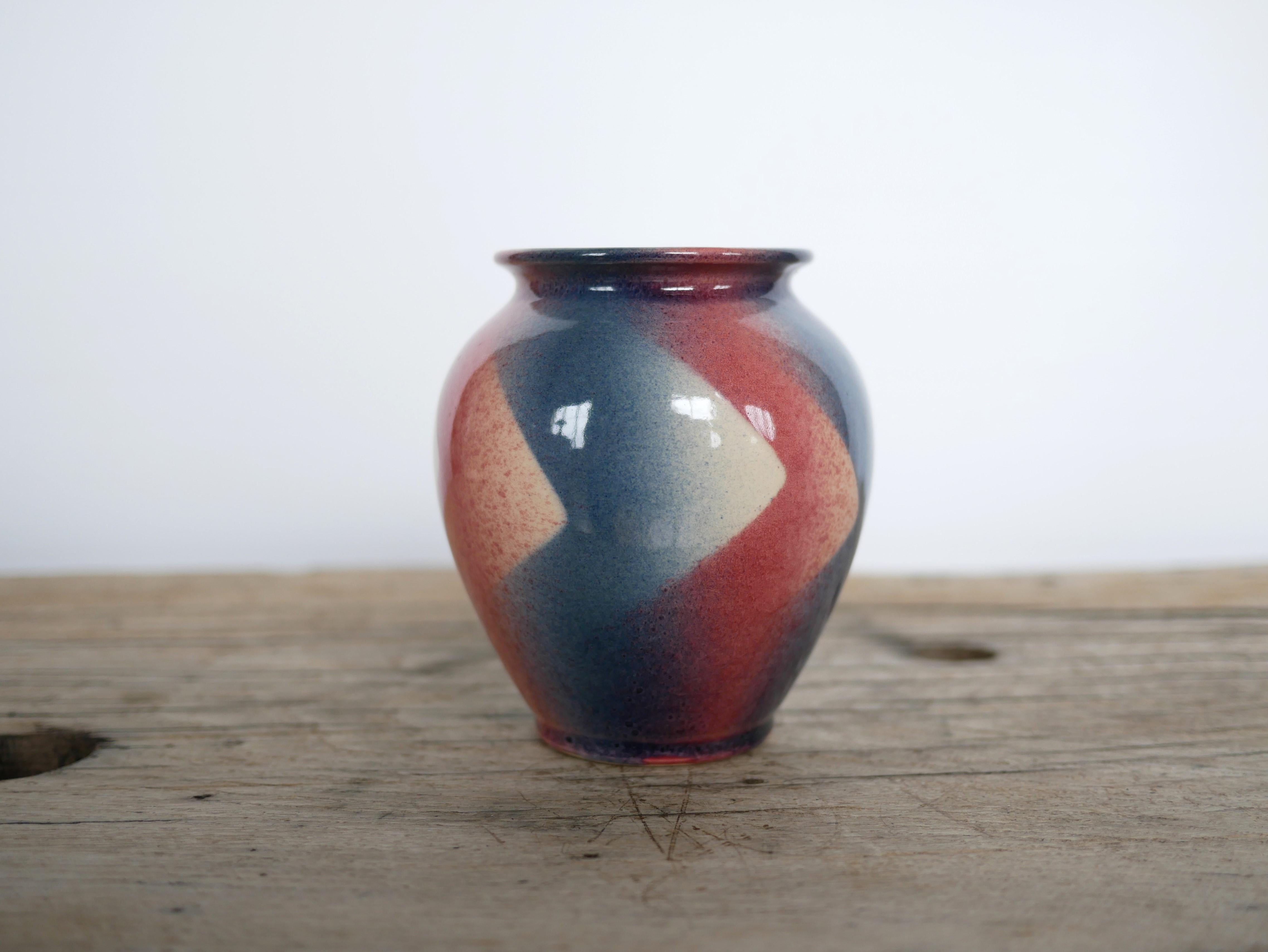 Vaso in ceramica Bay Keramik d'epoca, Germania Ovest in vendita 1