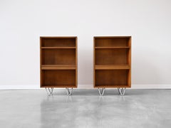 Vintage BCS Bücherregale in Nussbaum von George Nelson für Herman Miller