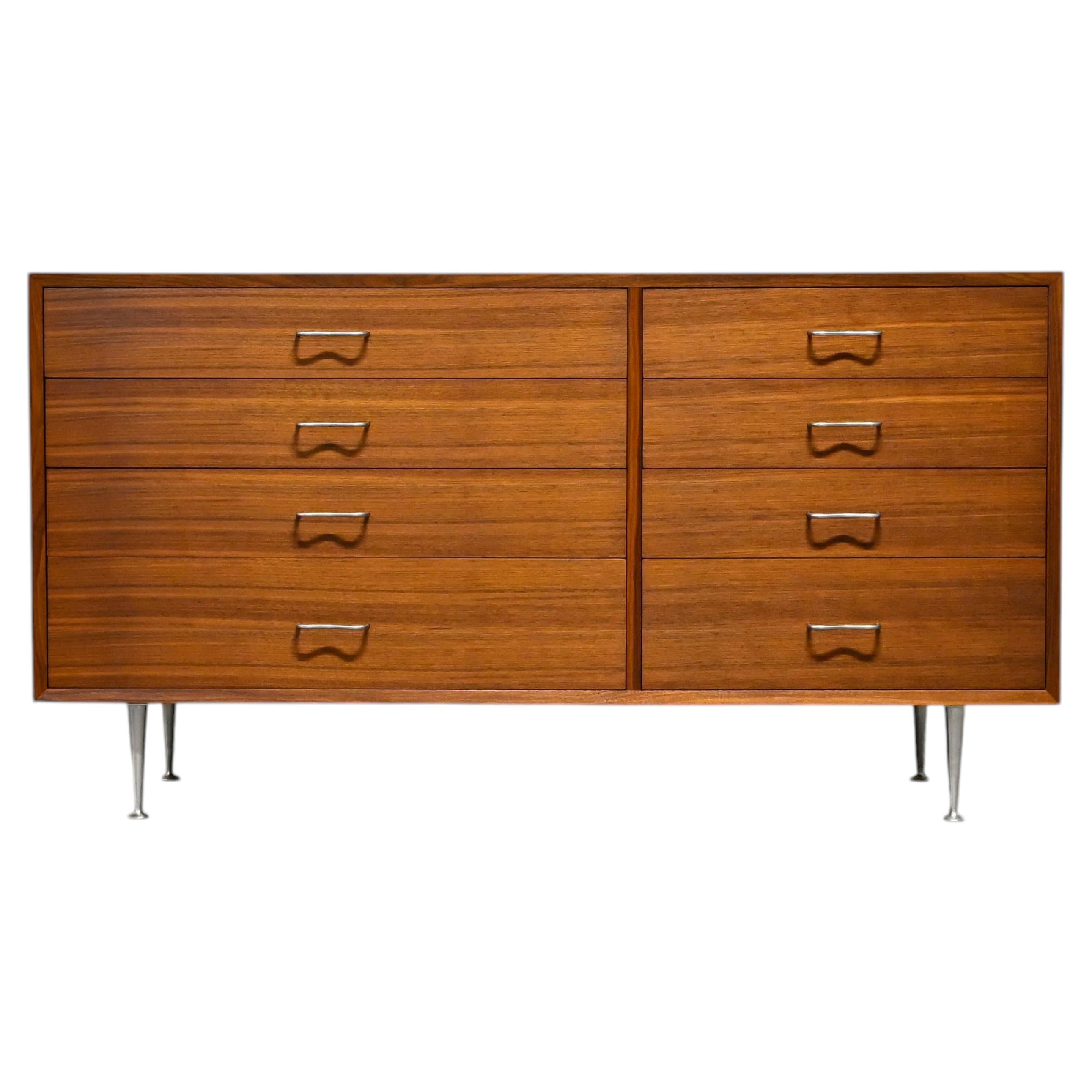 Vintage BCS Dresser in Walnut by George Nelson for Herman Miller For Sale