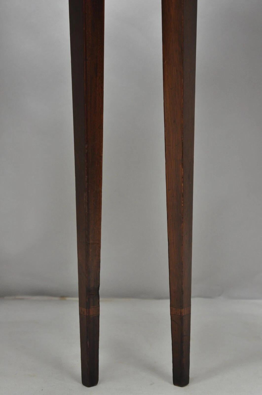 Vintage Beacon Hill Federal Small Mahogany Dropleaf Pembroke End Tables - a Pair For Sale 3