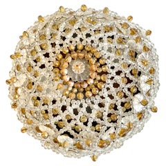 Vintage Beaded Dome Light