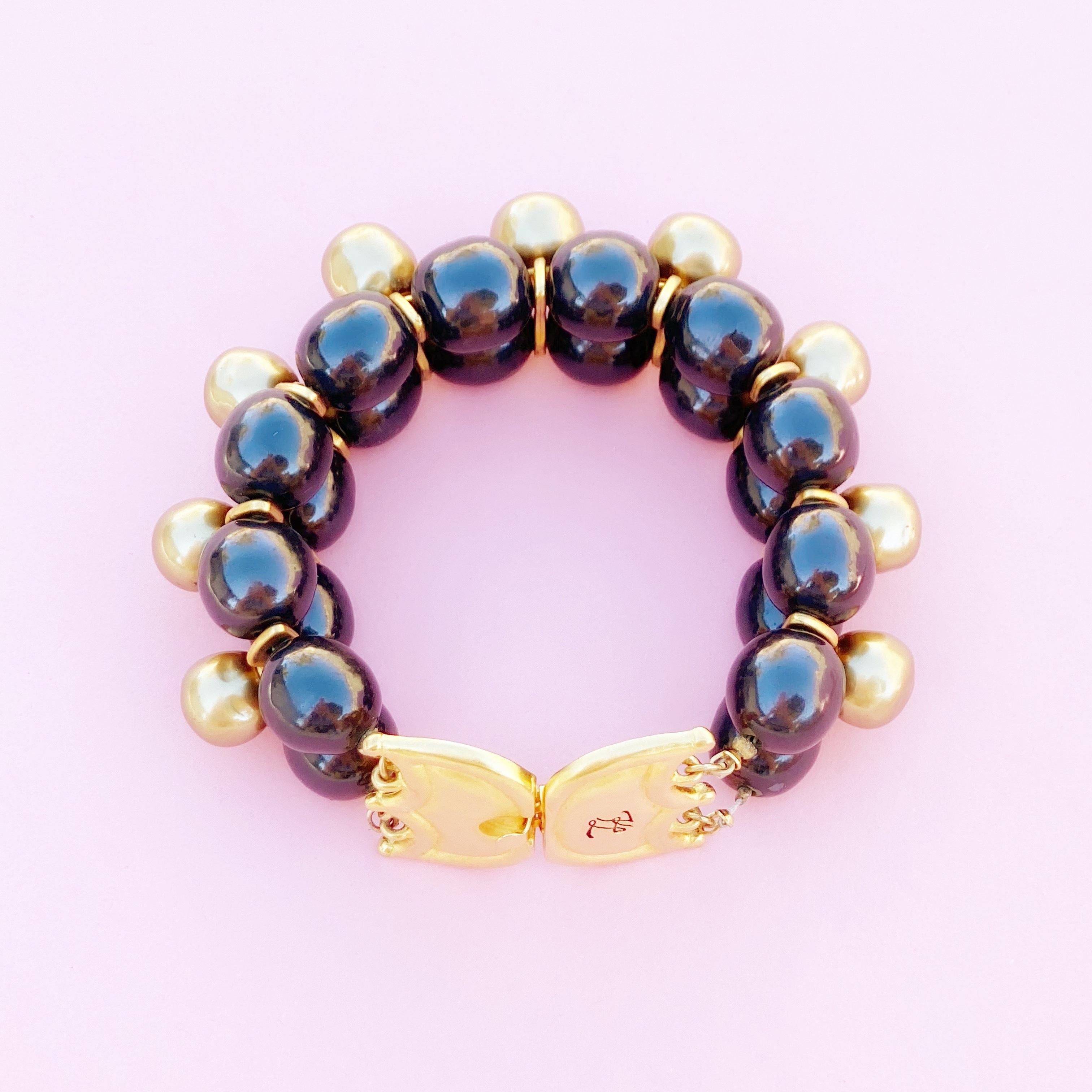 golden girls focal beads