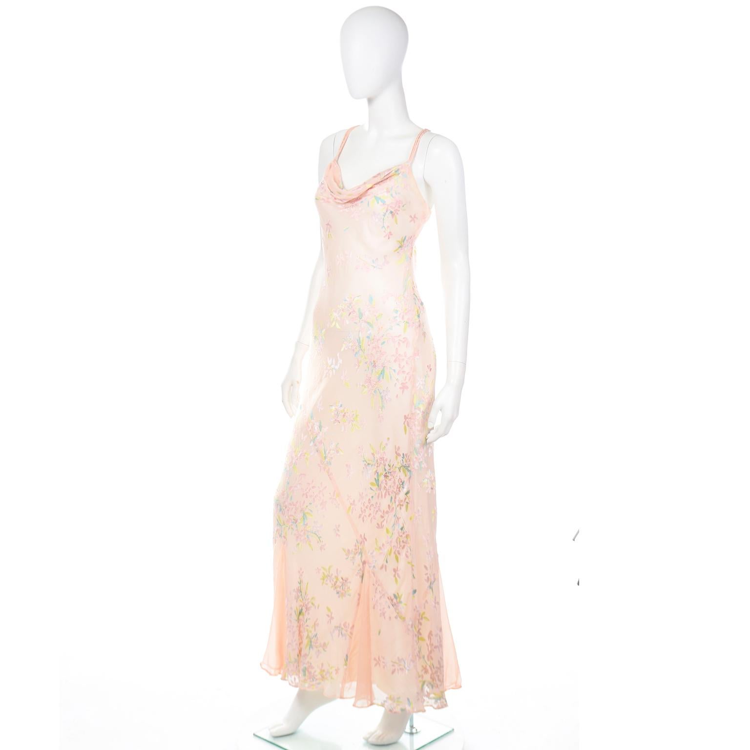 pastel slip dress