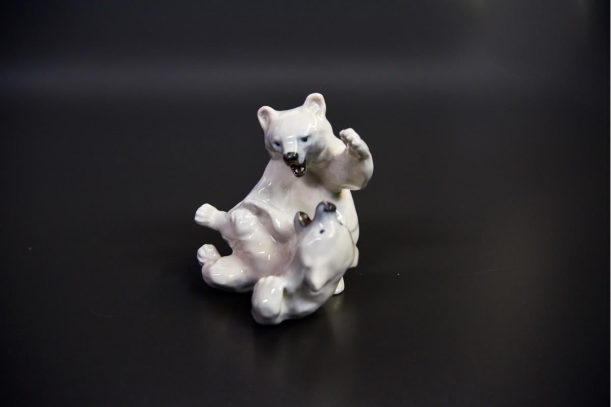 Scandinavian Modern Vintage Bears Figurine from Bing & Grondhal, 1970s
