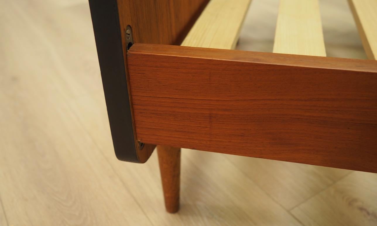 Veneer Vintage Bed Frame 1960-1970 Danish Design Retro