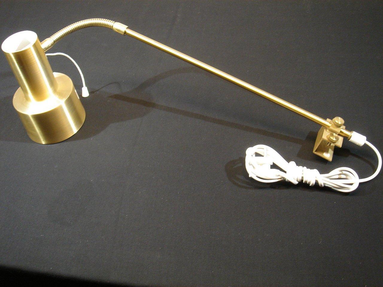 Brass Vintage Bed Lamp Sweden  For Sale