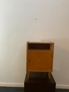 Vintage Bedside Table in Ash, 1950s