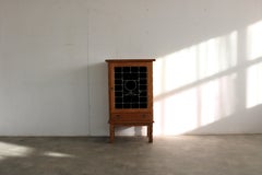vintage bedside table  side table  Kjaernulf  oak