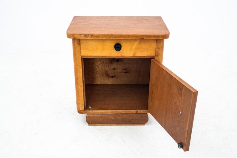 Vintage Bedside Tables, Poland, 1950s, After Renovation For Sale at 1stDibs