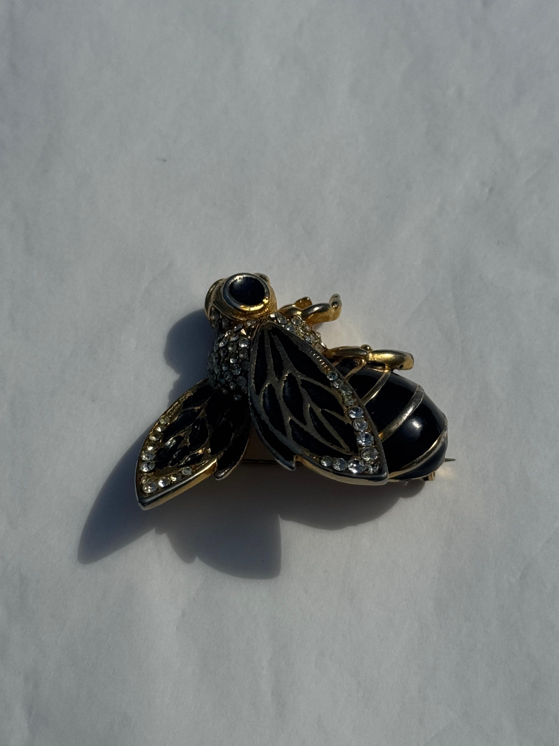 Broche Vintage Beehive de Bijoux Cascio en venta 1