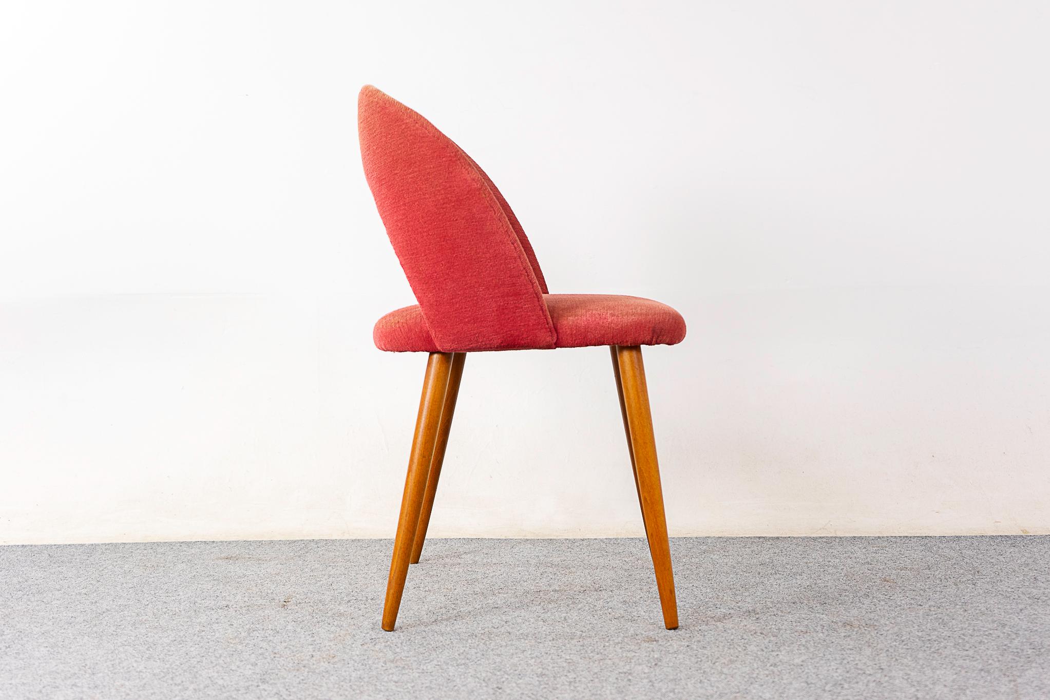 Mid-20th Century Vintage Beech Side Chair For Sale