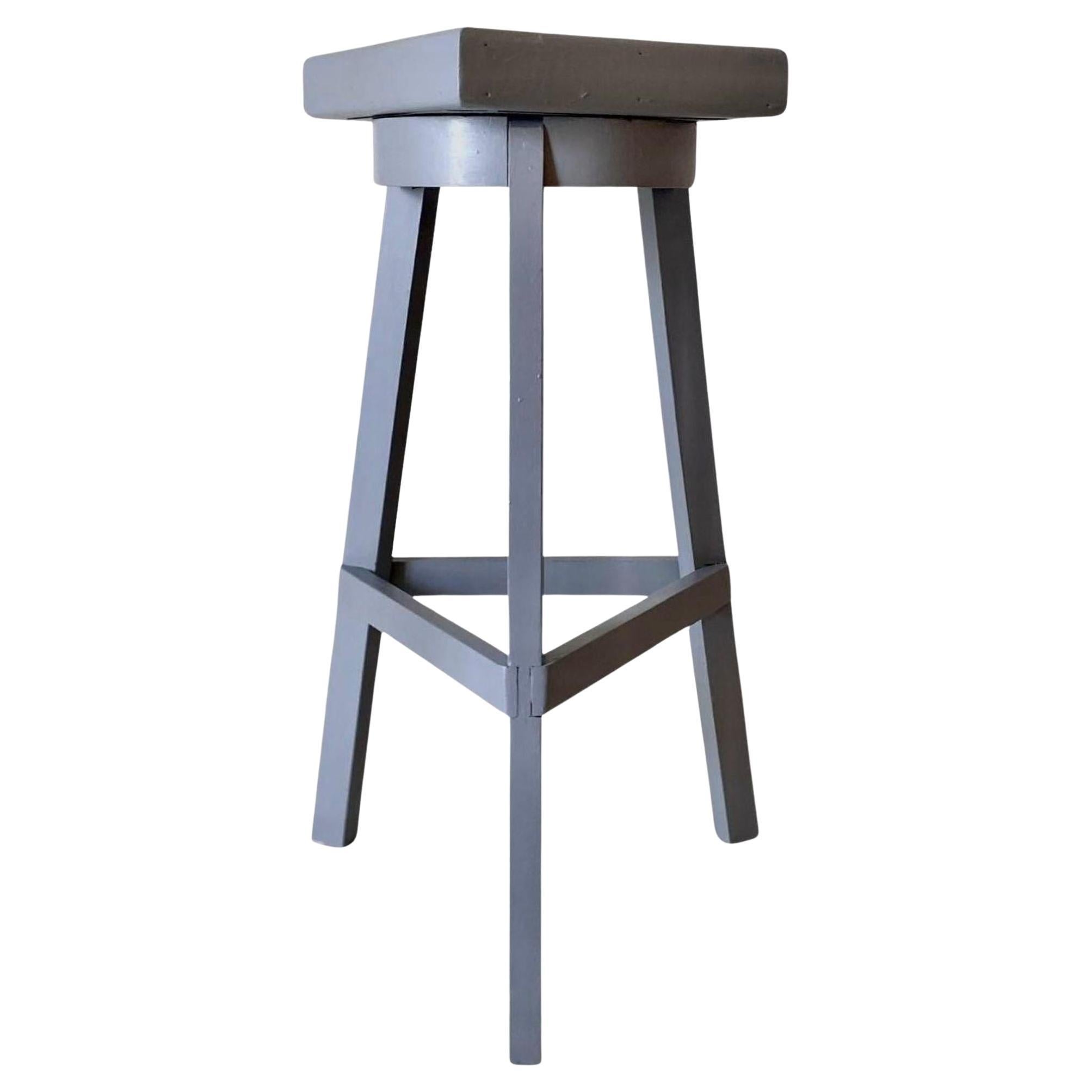 Großer Vintage-Konsolensockel aus Holz, Italien 1950er Jahre im Angebot