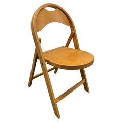 Vintage Beech Wood B-751 Thonet Style Folding Chair