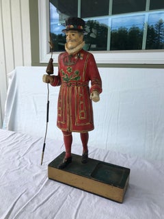 Vintage Beefeaters Gin Bar Display Advertisement Figurine