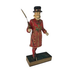 Vintage Beefeaters Gin Bar Display Advertisement Figurine