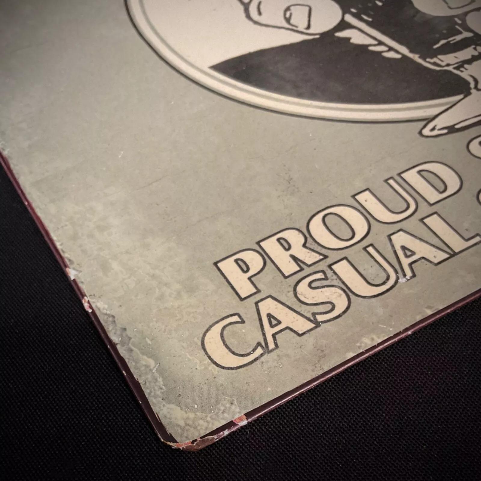 Métal Vieux publicitaire « Beer - Proud Sponsors of Casual Sex Since 1859 » - 2Y347 en vente