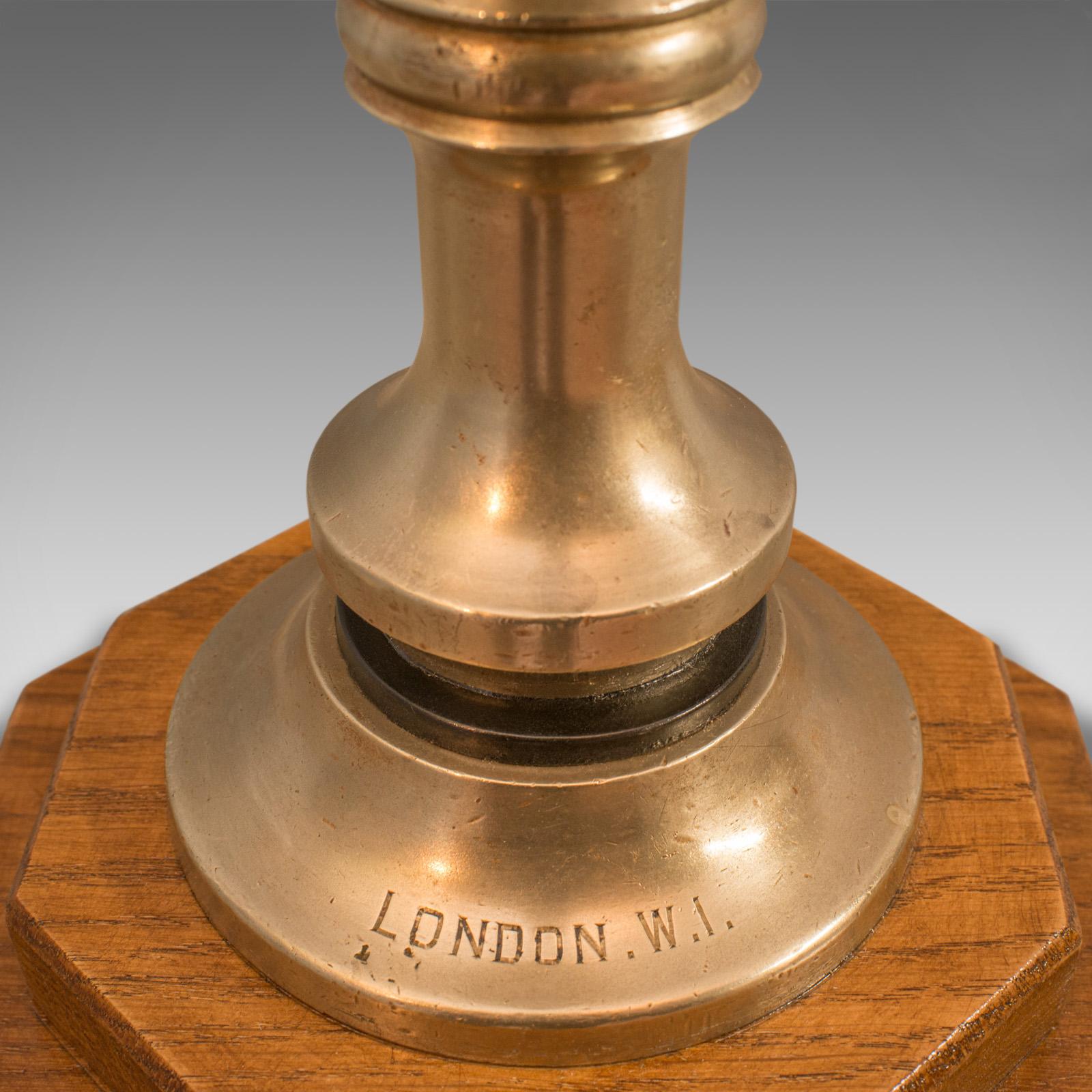 Lampe à pompe à bière vintage, anglaise, sur mesure, fabriquée à la main, maison publique, lampe de bureau en vente 4