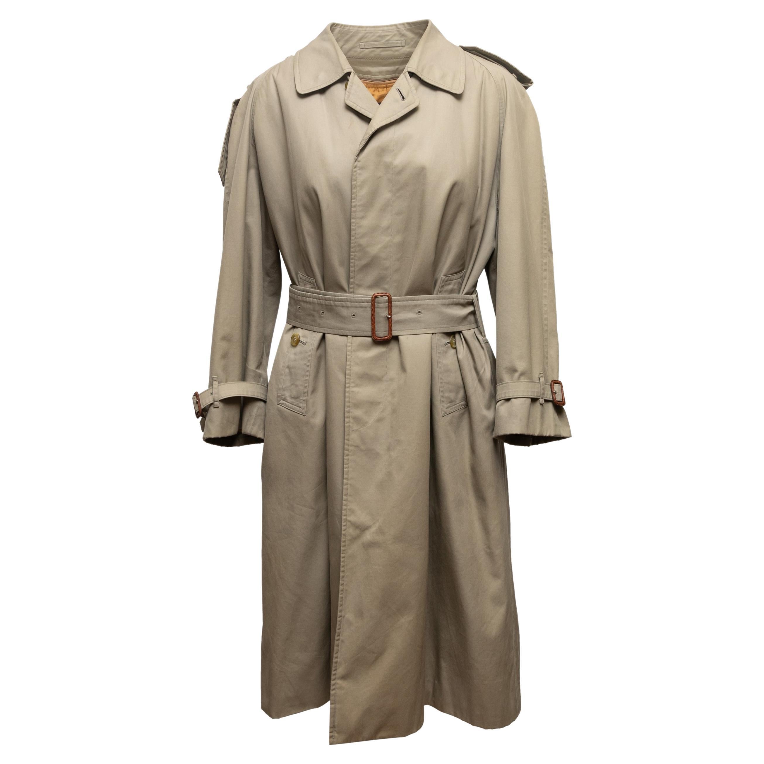 Vintage mens burberry trench coat for sale on sale