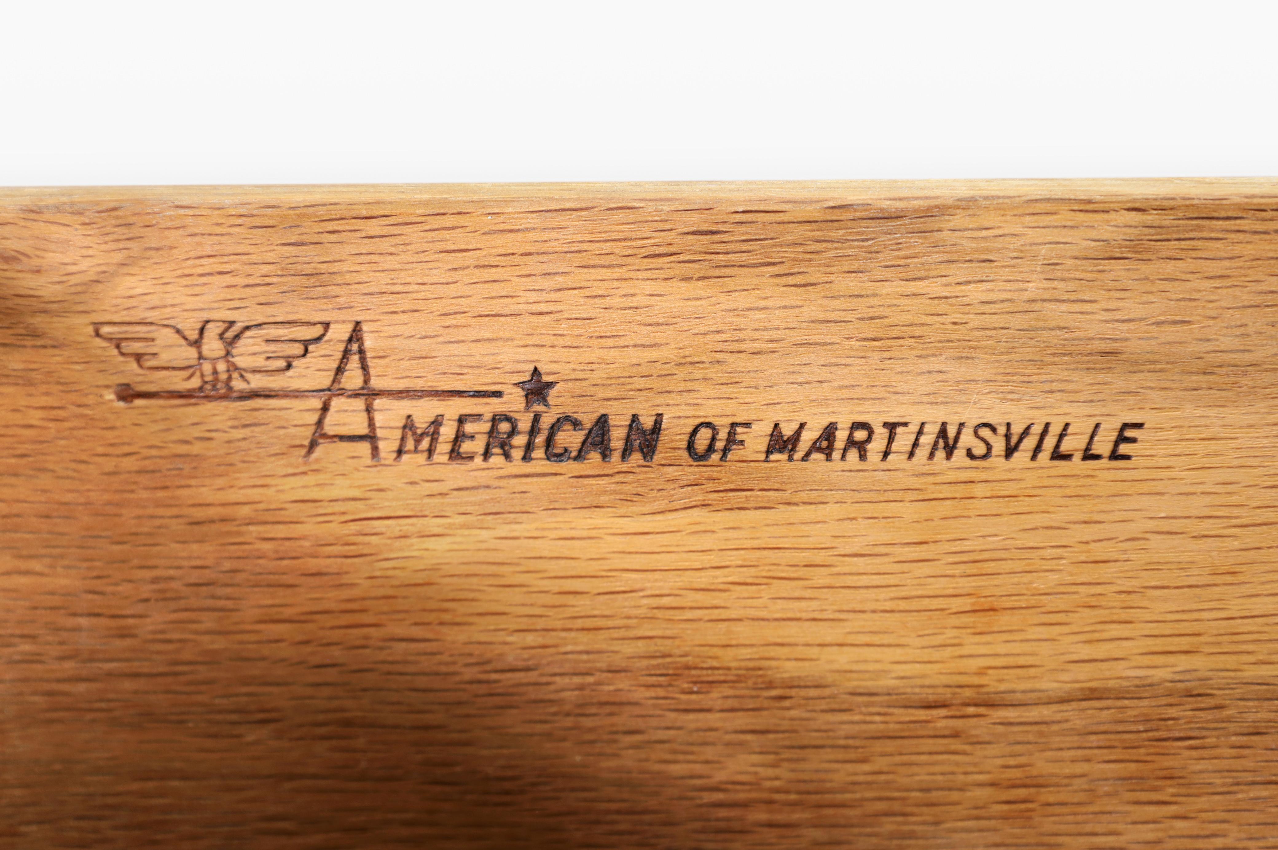 Tables de nuit Vintage By par American of Martinsville en vente 5