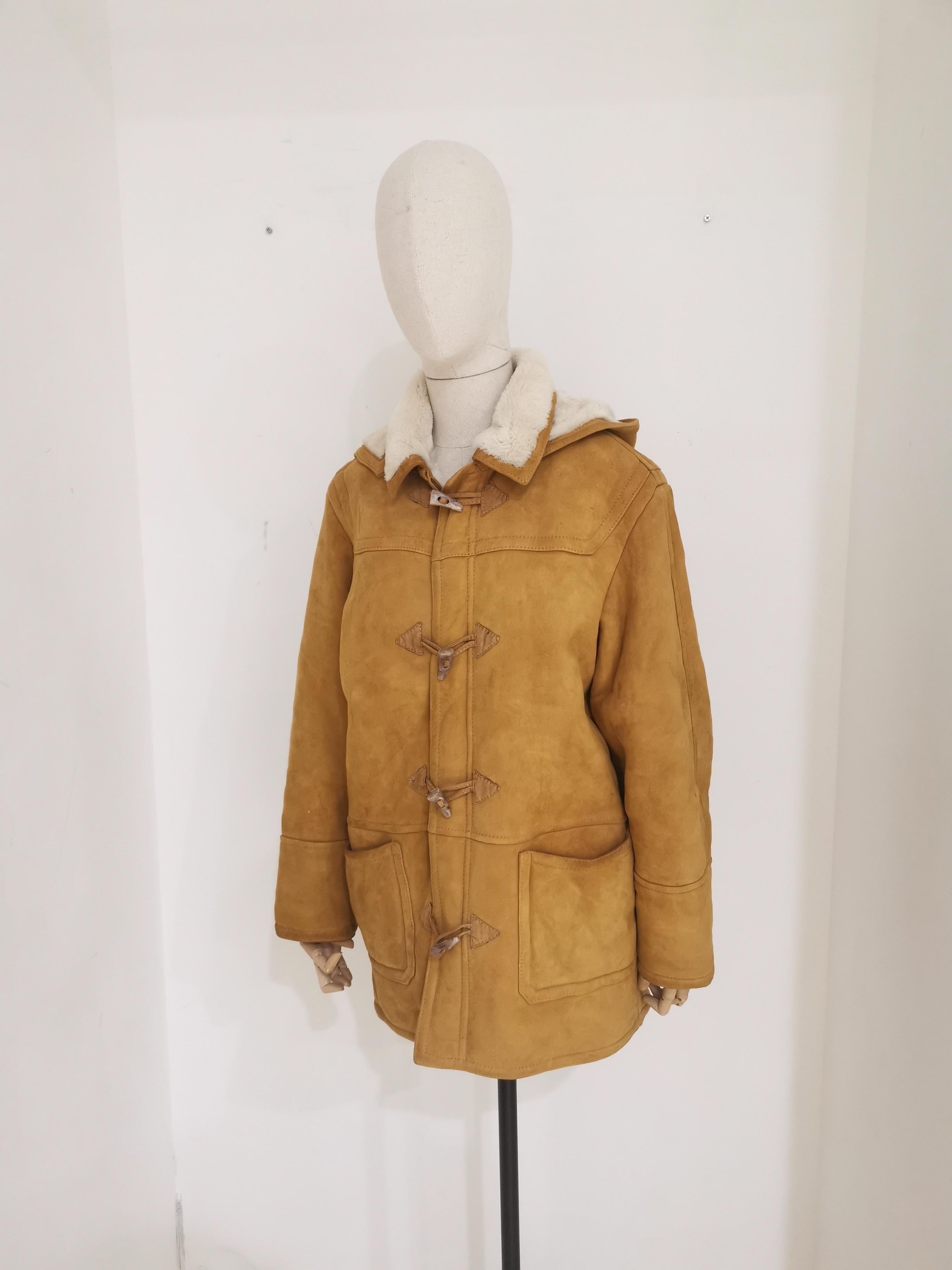 Vintage beige suede wool bomber jacket
totally made in italy
