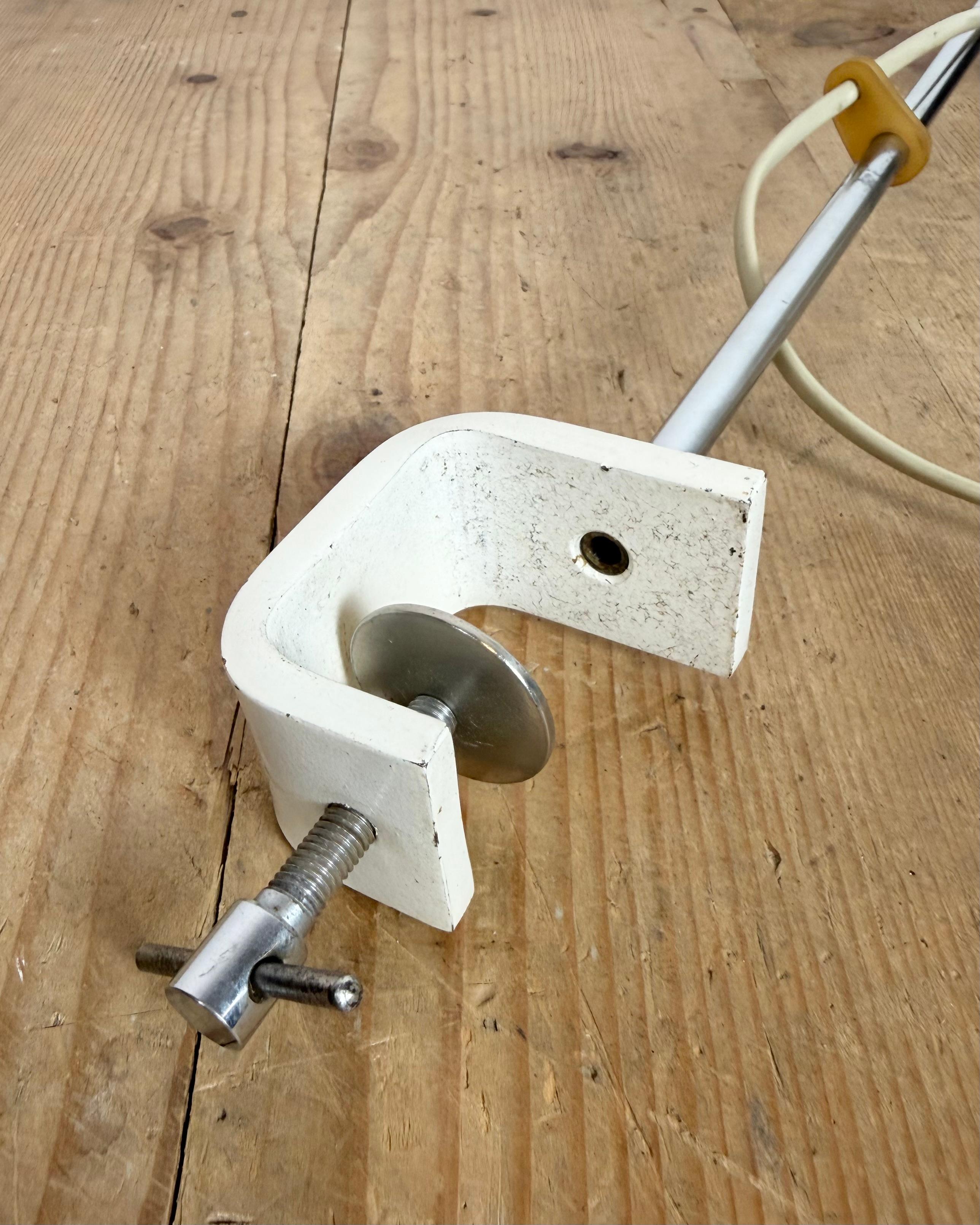 Vintage Beige Table Lamp from Lidokov , 1970s For Sale 11