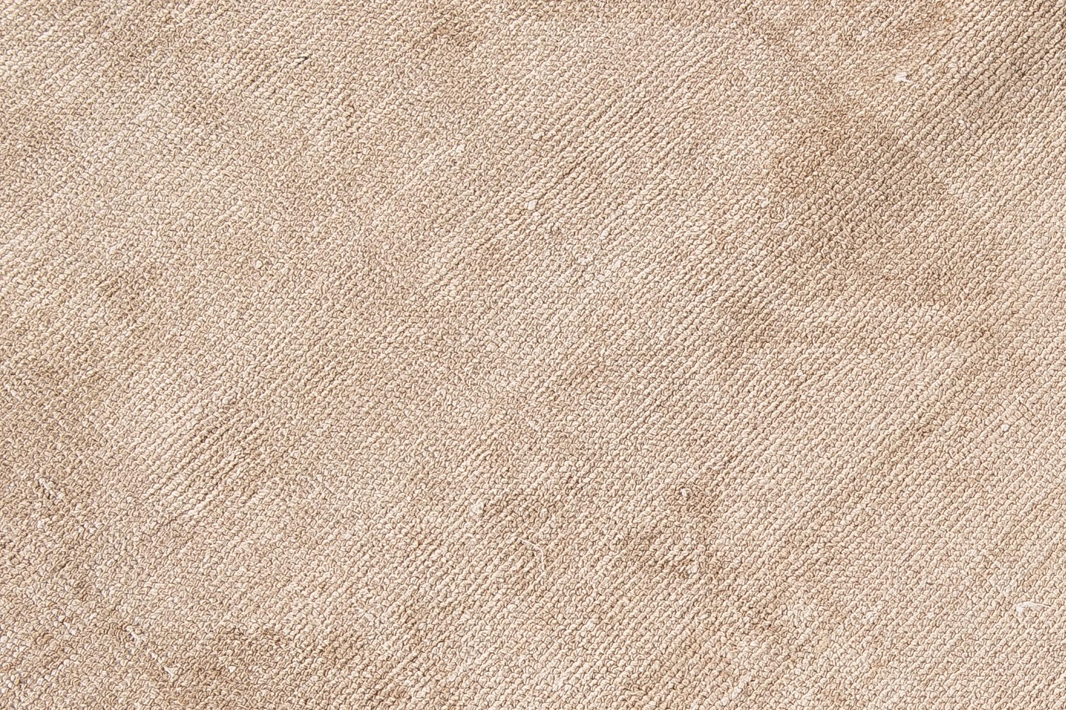 Türkischer handgefertigter Läufer aus Stammeswolle in Beige, Vintage im Angebot 2