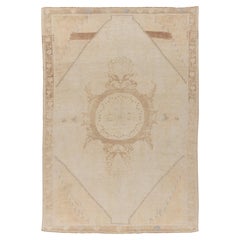 Vintage Beige Türkisch Kars Teppich 7
3 X 10
2