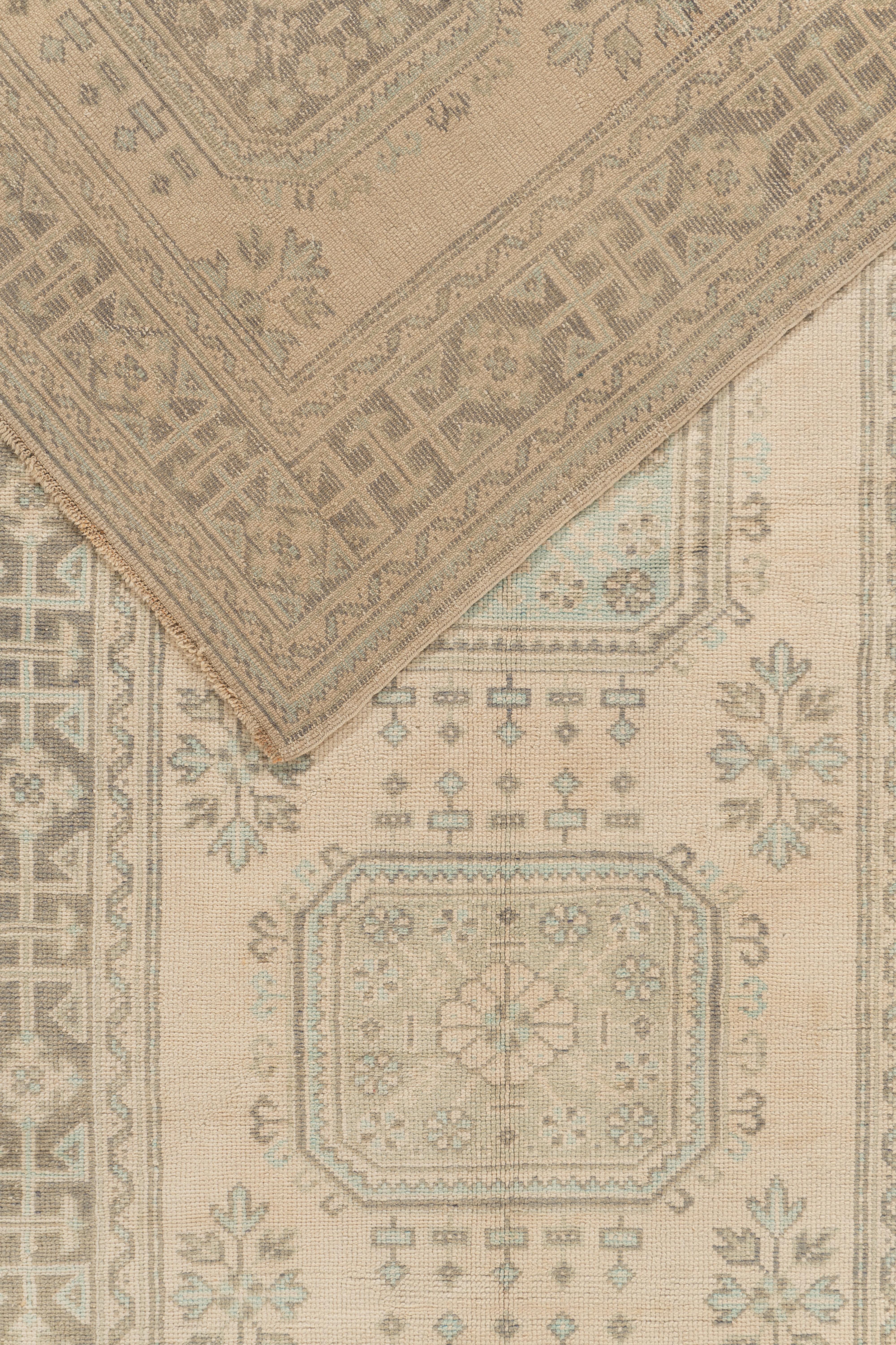 Lana Vintage By Beige - Runner turco Oushak Anatolian 4'7 X 11'2 in vendita