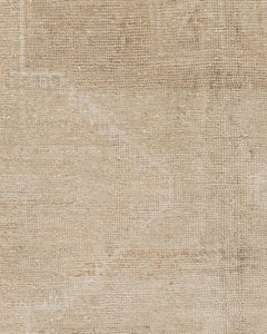 Vintage Turkish Oushak Runner, Hand-Woven Wool, 2'10" x 13'7", 1940