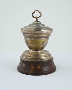Vintage Belgian Brass Trophy Cup