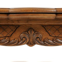 Vintage Belgian Draw-Leaf Table