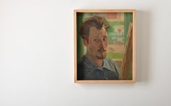 Vintage Belgian Oil on Canvas Signed Luyckx