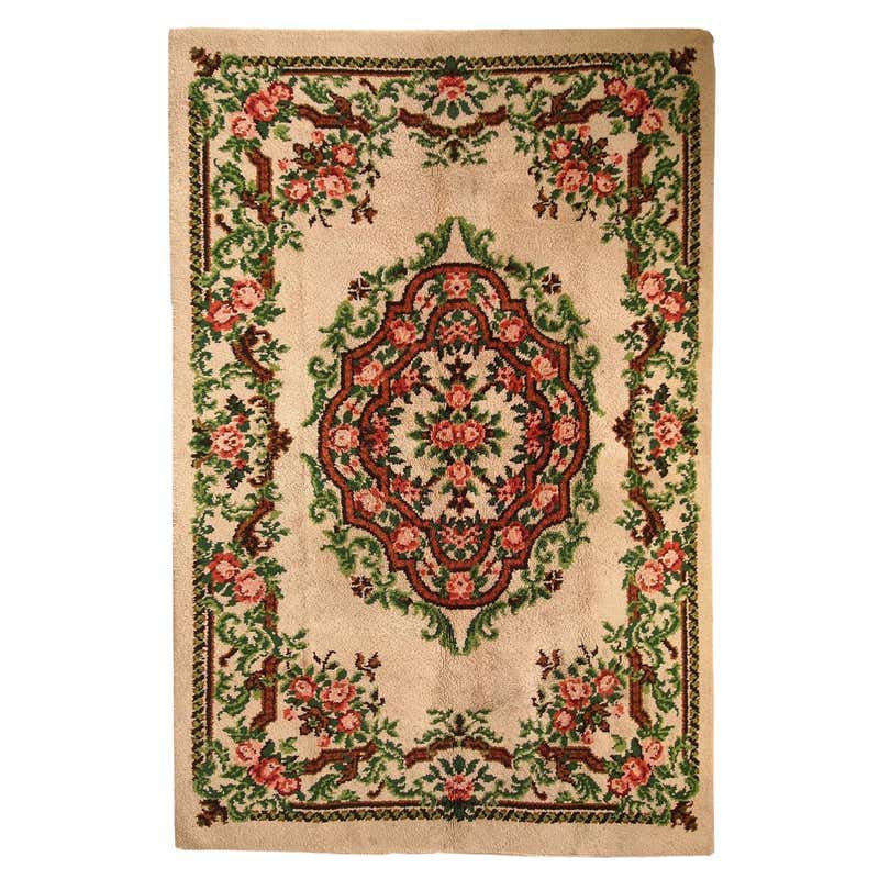Sprawled Tiger Rug, Belgium, circa 1970 at 1stDibs