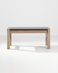 Vintage Belgian Stone Coffee Table