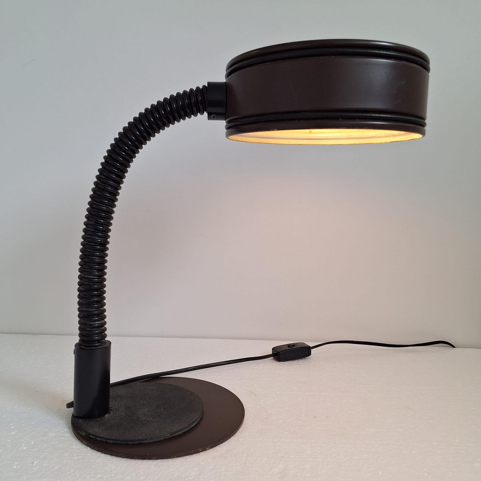 Lampada da tavolo belga a collo di cigno vintage per Massive Lighting in vendita 6