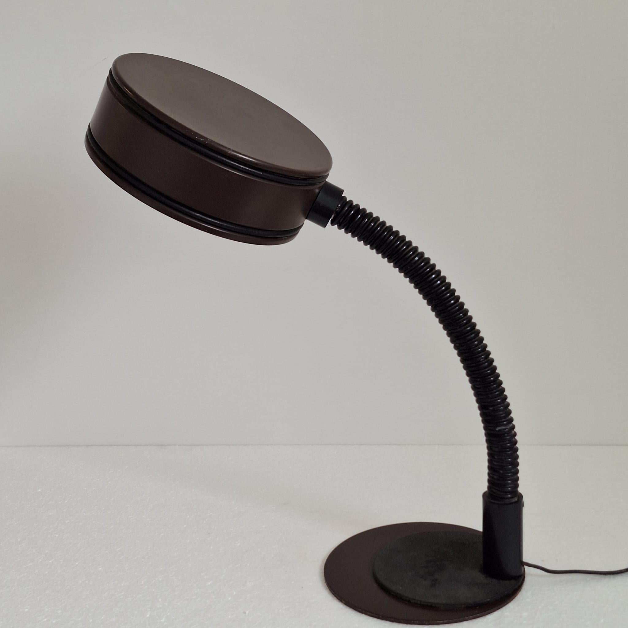Belga Lampada da tavolo belga a collo di cigno vintage per Massive Lighting in vendita