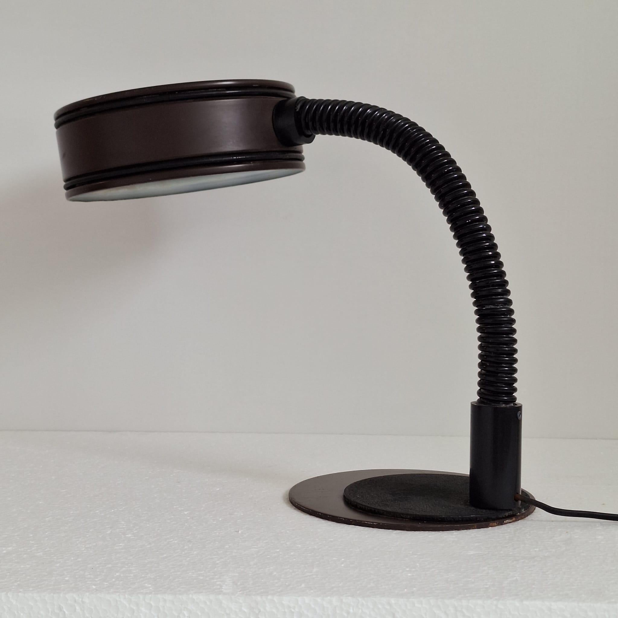 Lampada da tavolo belga a collo di cigno vintage per Massive Lighting In condizioni buone in vendita a MIJDRECHT, NL