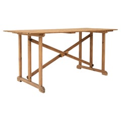 Vintage Belgian Wooden Table