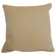 Vintage Belgium Linen Country Throw Pillow