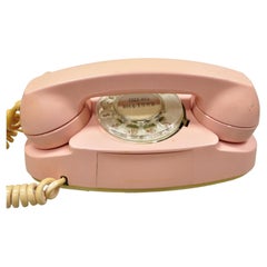 Vintage Bell System Pink "The Princess Phone" Rotary Dial Telephone