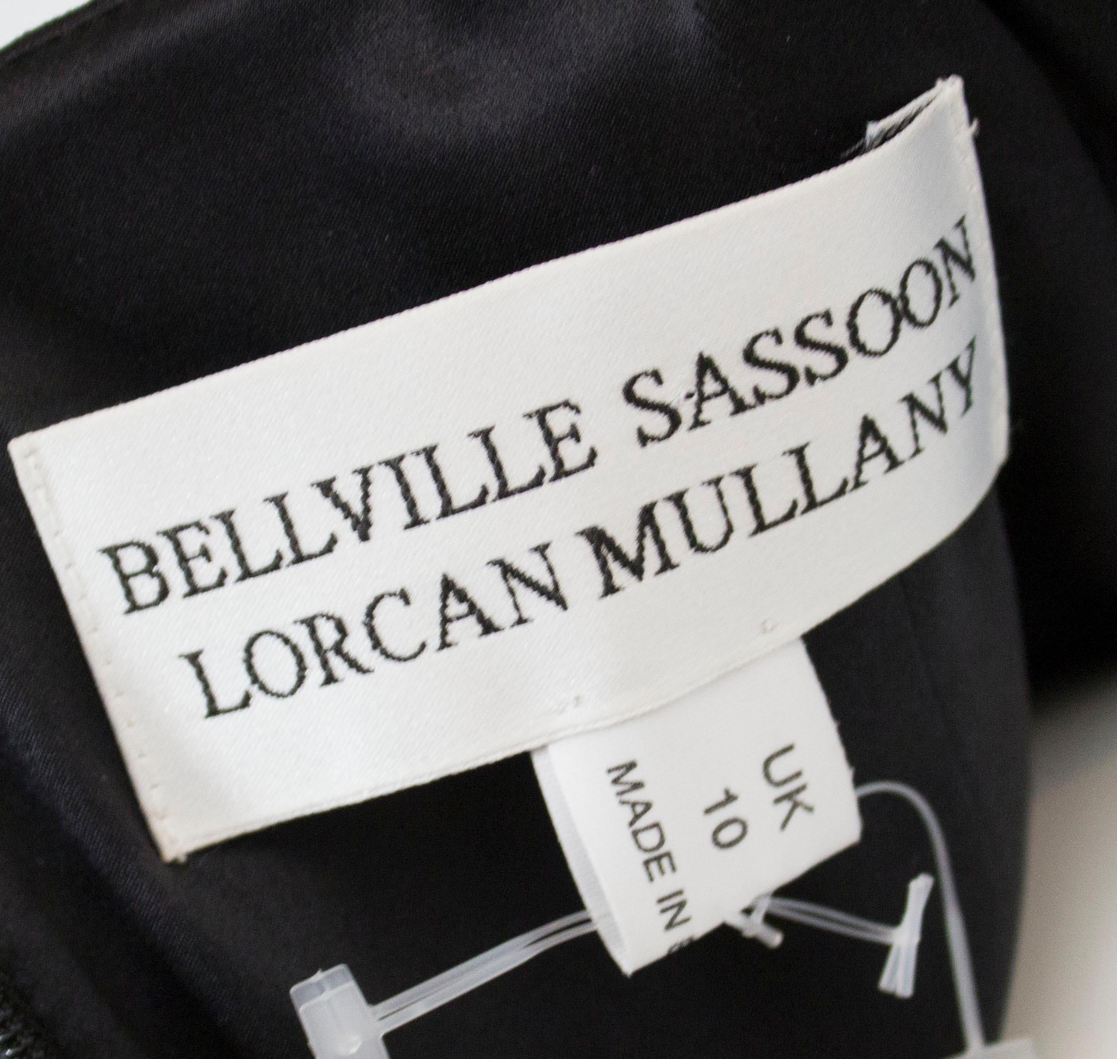 Vintage Bellville Sassoon/ Lorcan Mullany Silk Spotty Dress For Sale 2