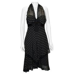 Vintage Bellville Sassoon/ Lorcan Mullany Silk Spotty Dress