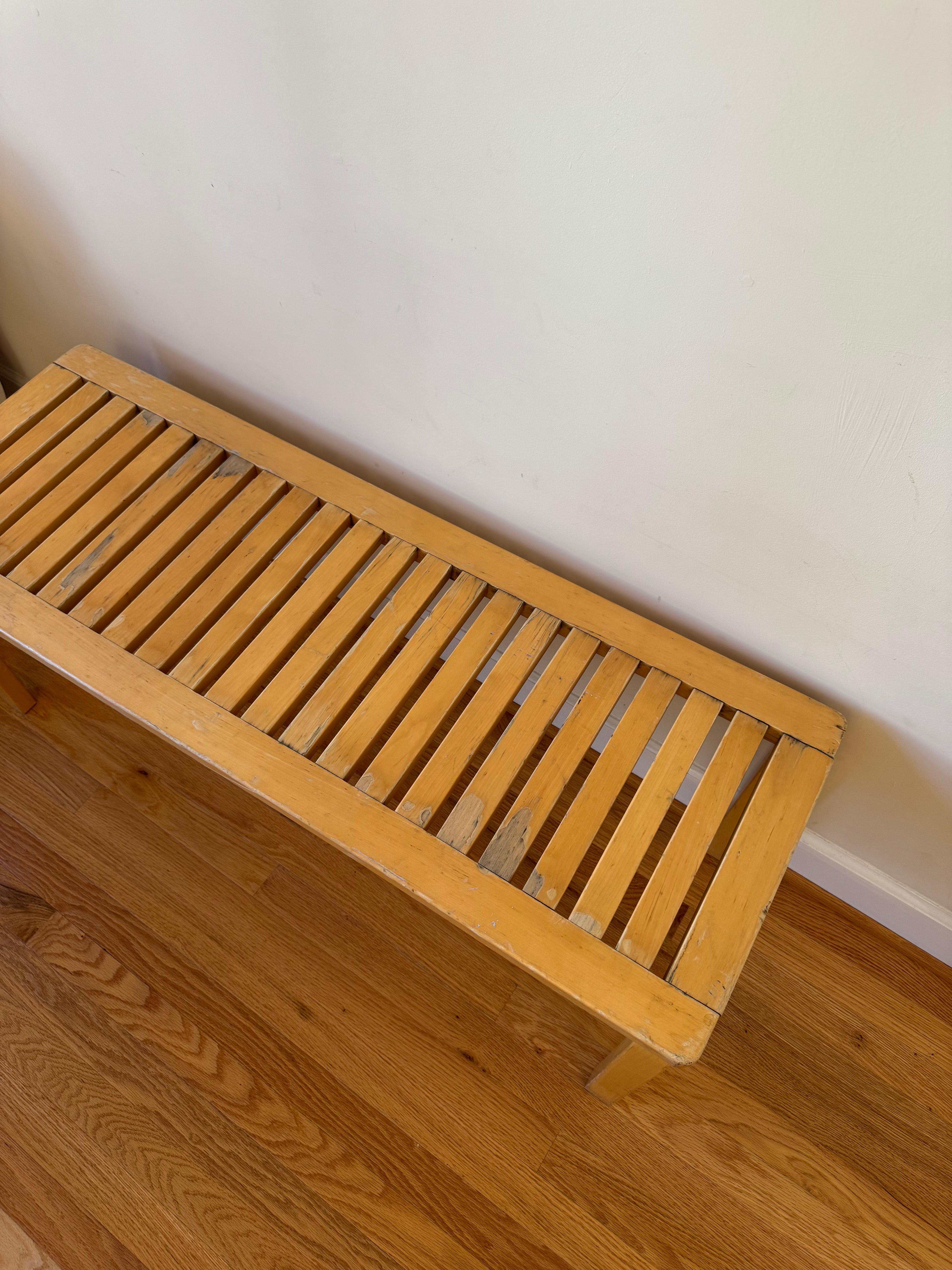 Vintage Bench 153A by Alvar Aalto for Artek im Angebot 1