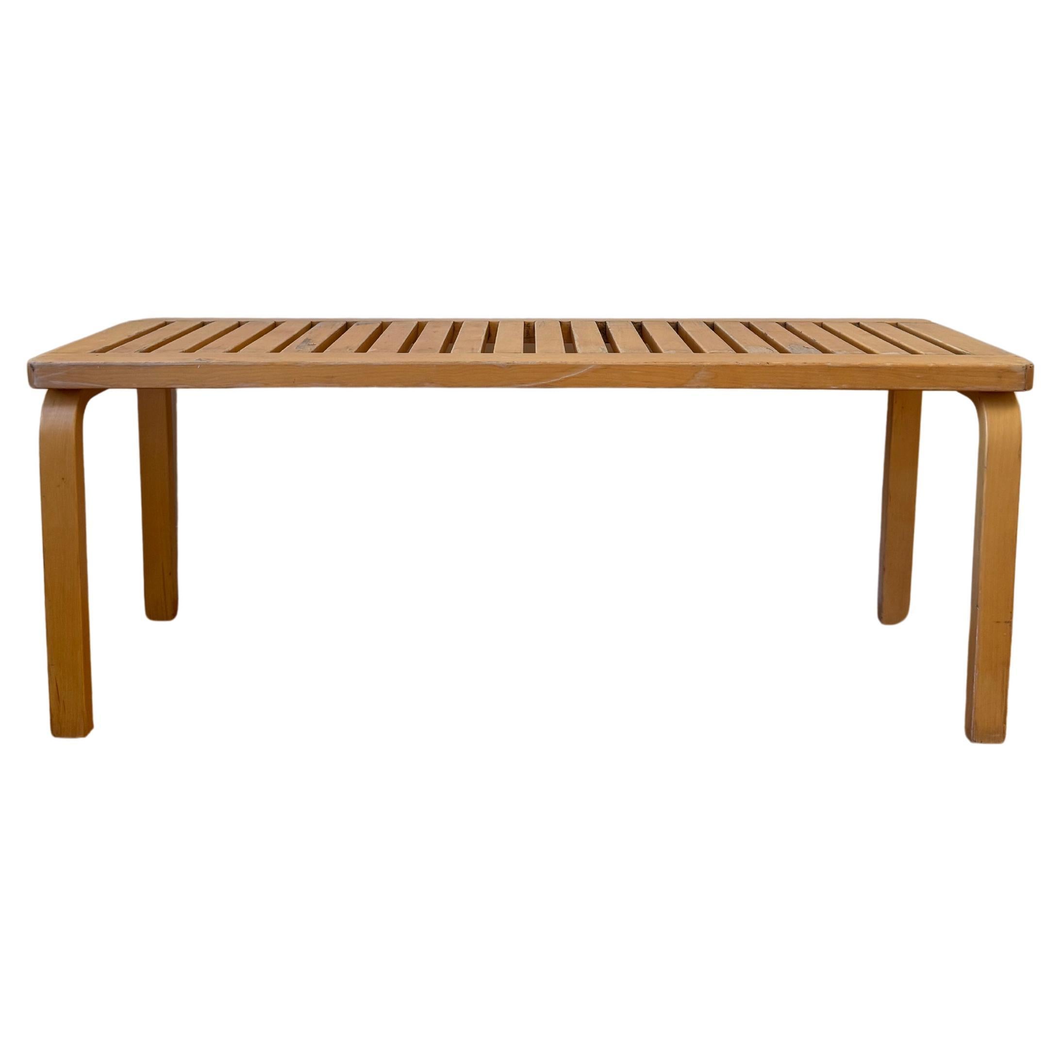 Vintage Bench 153A by Alvar Aalto for Artek im Angebot