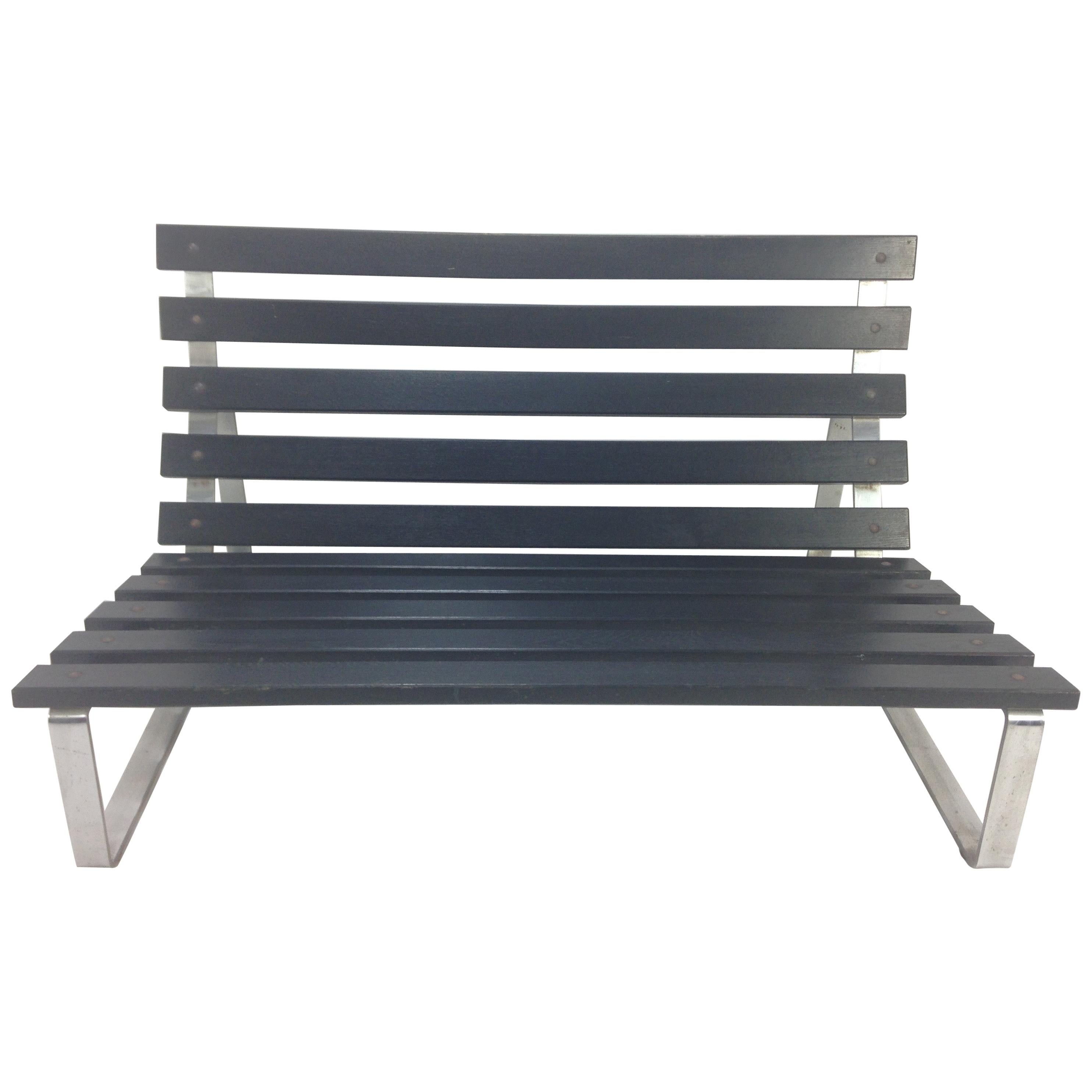 Vintage Bench by Kho Liang Ie for Artifort, 1960s For Sale