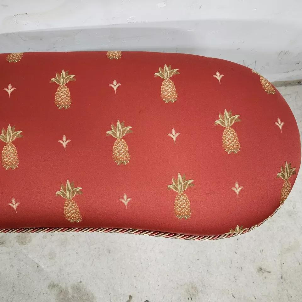 Banc vintage ananas de lyre en vente 6