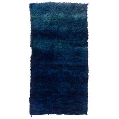 Vintage Beni M
Guild Moroccan Rug, Blue