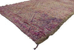 Vintage Beni MGuild Moroccan Rug, Boho Luxe Meets Ultra Cozy